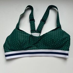 The Upside Green Polka Dot Sports Bra 8